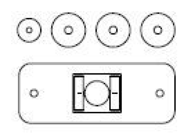 G Piko Ersatzteile D DB Elektrolokomotive E 03, Ep.IV, Lagerplatte mit Scheiben, etc....................