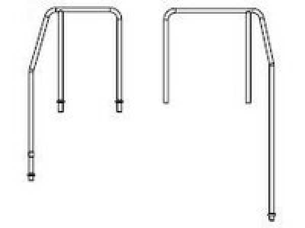 G Piko Ersatzteile D DB Diesellokomotive V 260, Ep.IV, weinrot, Handläufe, etc.......................