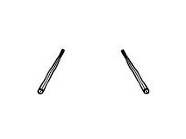 G Piko Ersatzteile D DB Diesellokomotive V 260, Ep.IV, weinrot, Scheibenwischer, St.2x, etc........................