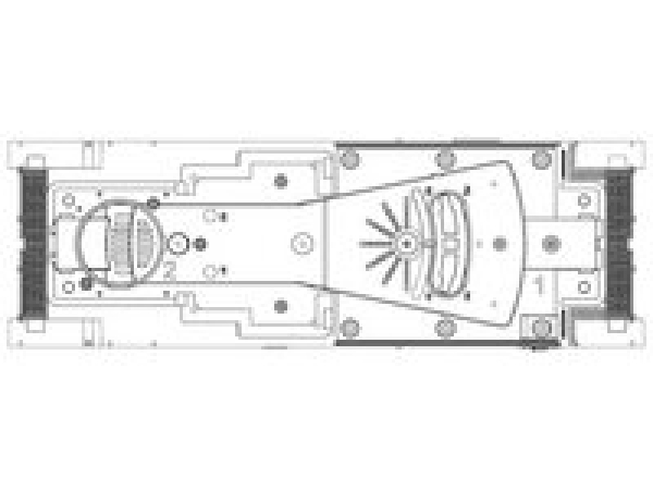 G Piko Ersatzteile D DB Diesellokomotive V 260, Ep.IV, weinrot, Rahmen, dekoriert, etc.......................