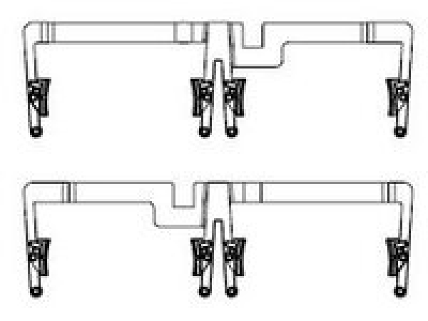 G Piko Ersatzteile D DB Diesellokomotive V 260, Ep.IV, weinrot, Bremsbacken Motorgetriebe, etc........................