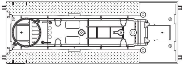 G Piko Ersatzteile D DR Diesellokomotive BR 103, V 36, Ep.IV, grün, Rahmen, etc..................