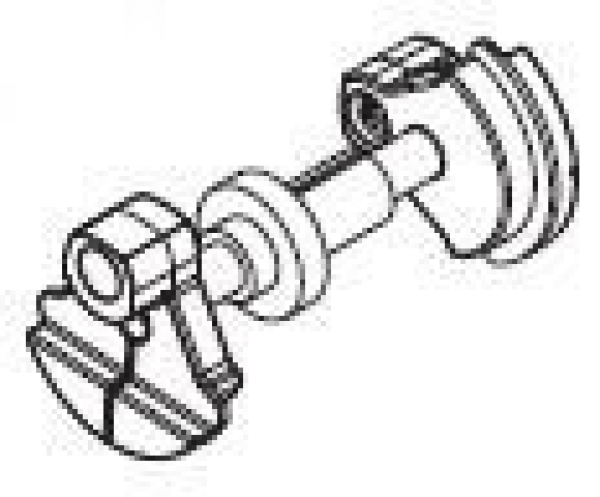 G Piko Ersatzteile D DB Diesellokomotive V 36, Ep.III, schwarz, Gegengewicht, etc..........................