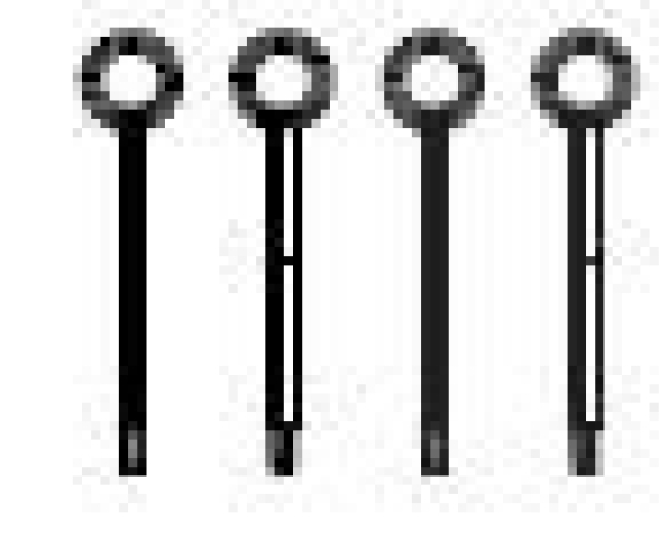 G Piko Ersatzteile D DB Diesellokomotive V 36, Ep.III, schwarz, Rangierhaltestange, St.4x, etc.....................