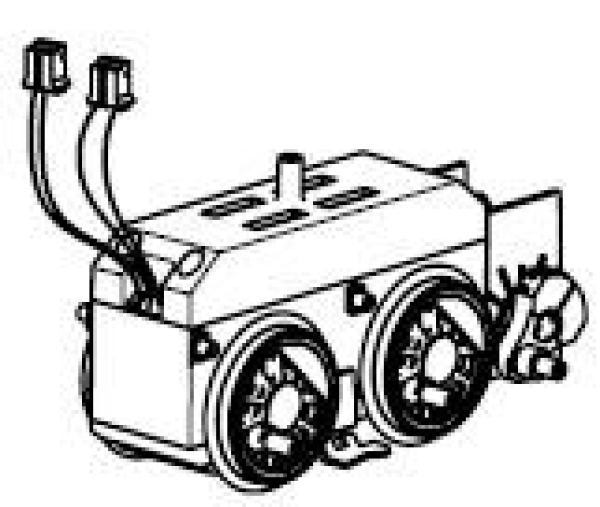 G Piko Ersatzteile DDR DR Diesellokomotive V 60 1154, 4A, Ep.III, " Goldbroiler ", L= 412mm, Getriebe vorne, etc...................