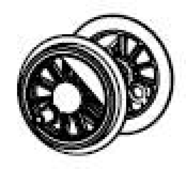 G Piko Ersatzteile DDR DR Diesellokomotive V 60 1154, 4A, Ep.III, " Goldbroiler ", L= 412mm, Radsatz mit Haftreifen, etc..................