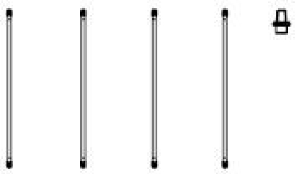 G Piko Ersatzteile D DB Steuerwagen Bndzf 479.2, Wittenberg, Kl.2, Ep.V, Türhandstangen- Antenne, etc.......................