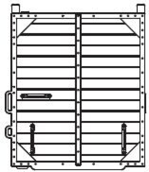 G Piko Ersatzteile DDR DR Güterwagem ged., " FIT ", mit Bremserhaus, braun, 2A, Ep.III, Tür, etc..........