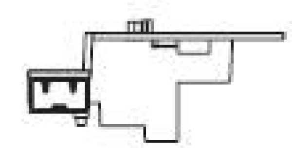 G Piko Ersatzteile US Dampflokomotive " Rio Grande, Nr.40, D & RGW ", Bodenplatte hinten Satteltank Lok, etc...........