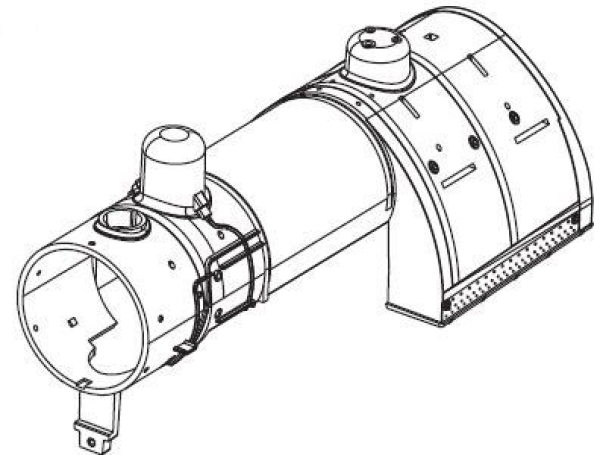 G Piko Ersatzteile US PRR Schlepptenderlokomotive, Pennsylvania, 2- 6- 0, Nr. 628, Kessel mit Feuerbüchse, etc......................