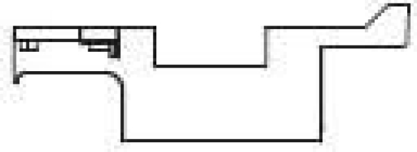 G Piko Ersatzteile US CNJ Schlepptenderlokomotive, Blue Comet, 2- 6- 0, Nr. 592, Rahmenvorderteil, etc..................