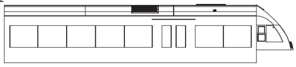 N Piko Ersatzteile Dieseltriebwagen Gehäuse, Endwagen A, mit Fenster, etc......................................................................
