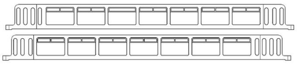 N Piko Ersatzteile Schienenbus VS Seitenfenster, etc...........................................................................