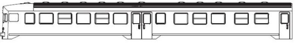 N Piko Ersatzteile Dieseltriebwagen Gehäuse Endwagen ohne Motor mit Fenster, etc.........................................................................