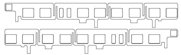 N Piko Ersatzteile Elektrotriebwagen Endwagen A/ B Fenster, etc....................................................................