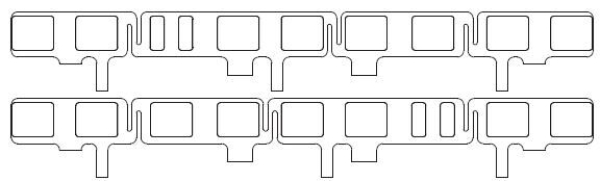 N Piko Ersatzteile Elektrotriebwagen MW Fenster, etc.........................................