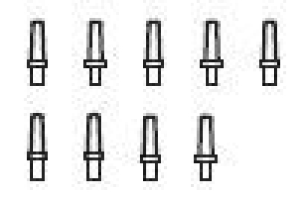 TT Piko Ersatzteile D DB Elektrotriebzug ICE 3, 4A, Ep.V, Antennen, St.9, etc............................