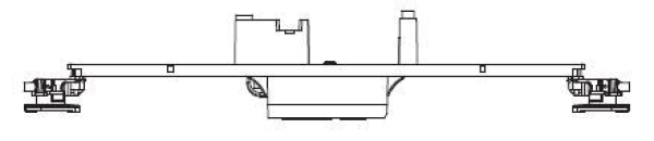 TT Piko Ersatzteile D DB Diesellokomotive BR 290 131- 2, 4A, Ep.IV, Rahmen, dek., etc...........................