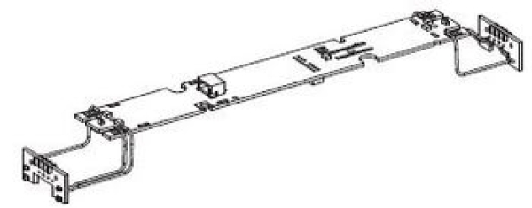 TT Ersatzteile Diesellokomotive Hauptplatine mit Beleuchtung- Platine + Kabel, etc...........................................................................