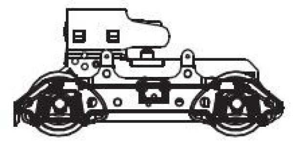 TT Ersatzteile Diesellokomotive Getriebe mit Drehgestell mit Aufstieg, etc.....................................................
