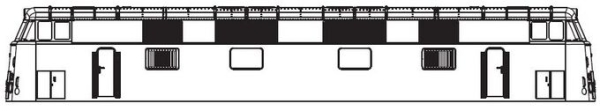 TT Piko Ersatzteile D DR Diesellokomotive V 118 Gehäuse bedruckt mit Fenster, etc..................................................