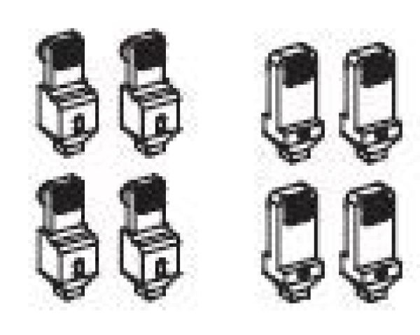 TT Piko Ersatzteile Ch BLS Elektrolokomotive Taurus, BR 187 002- 1, 4A, Ep.VI, Sandkästen 8teilig, etc........................