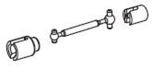 TT Piko Ersatzteile Ch BLS Elektrolokomotive Taurus, BR 187 002- 1, 4A, Ep.VI, Kardanwelle+ Buchsen, etc.......................