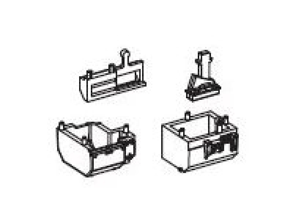TT Piko Ersatzteile LTE Elektrolokomotive BR 187 930- 3, 4A, Ep.VI, blau, Anbautele Rahmen 1, etc..........................