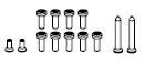 TT Piko Ersatzteile D DB Elektrolokomotive BR 150 067- 7, 6A, Ep.V, rot, cargo, Schrauben- Set 13teilig, etc................