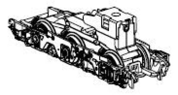 TT Piko Ersatzteile D DB Elektrolokomotive BR 150- 120-4, 6A, Ep.V, blau-  beige, Getriebe 1 komplett, etc...................