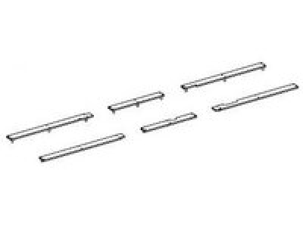 TT Piko Ersatzteile CZ CSD Elektrolokomotive BRS 499.02, 4A, Ep.IV, rot- beige, Dachlaufstege, etc...........................