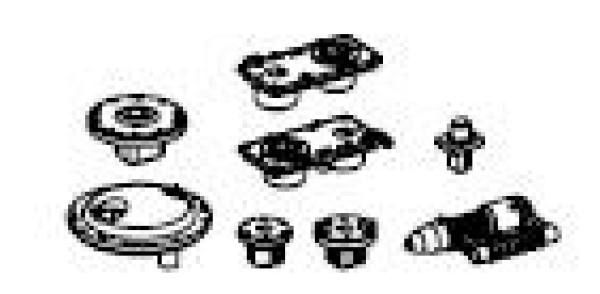 TT Piko Ersatzteile D DR Elektrolokomotive BR 243 064- 3, 4A, Ep.IV, Deckel, Hauptschalter, Antenne, etc.....................