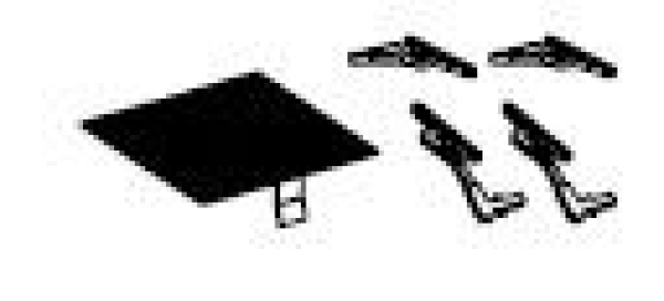 TT Piko Ersatzteile D DR Elektrolokomotive BR 243 064- 3, 4A, Ep.IV, Lüftergitter, Scheibenwischer, etc......................