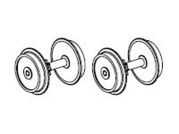 TT Piko Ersatzteile D DR Elektrolokomotive, BR 212 002- 0, 4A, Ep.IV, rot, Radsatz mit Zahnrad, St.2, etc..................