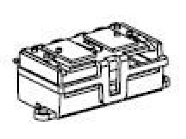 TT Piko Ersatzteile D DR Diesellokomotive TGK2, 2A, Ep.IV, gelb, Lautsprecherhalterung, etc..................................