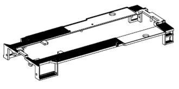 TT Piko Ersatzteile D DR Diesellokomotive TGK2, 2A, Ep.IV, gelb, Rahmen DR, etc...........................