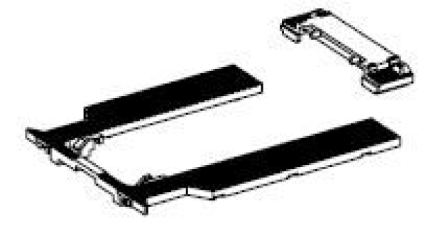 TT Piko Ersatzteile RZD Diesellokomotive TGK2- M, 2A, Ep.IV, grün, Abdeckung, Lichtleiter, etc................