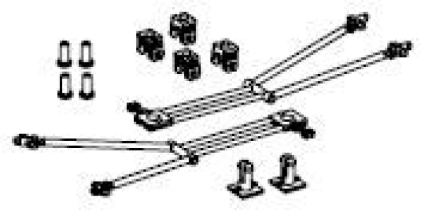 TT Piko Ersatzteile CZ CSD Elektrolokomotive BR S499.1, 4A, Ep.IV, Lenkgestänge, etc..............................