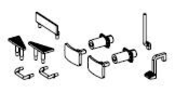 TT Piko Ersatzteile CZ CSD Elektrolokomotive BR 240, 4A, Ep.VI, blau, Cargo Puffer, Handstangen Front, etc......................