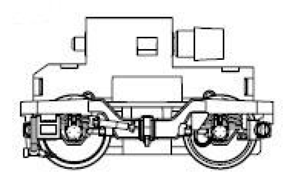 H0 Piko Ersatzteile D MRCR Diesellokomotive 4A, Ep.VI, Getriebe komplett mit Piko- Logo, etc........................................