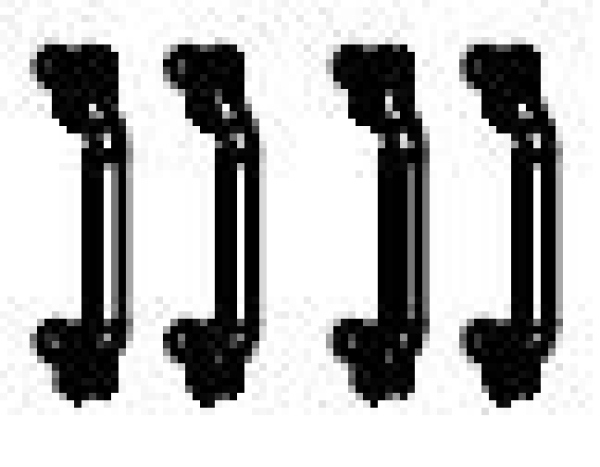 TT Piko Ersatzteile D DR Speisewagen 4A, Ep.IV, Türhandgriffe, St.4, etc............................................