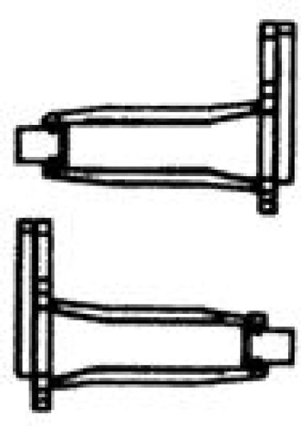 H0 Piko Ersatzteile D DR Dampflokomotive BR 89 204, C, Ep.III, Gleitbahn rechts+ links, etc................