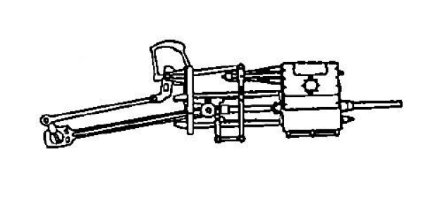 H0 Piko Ersatzteile D DRG Dampflokomotive BR 94 2066, E, Ep.II, Steuerungsträger vollständig rechts+ Zylinder, etc.............