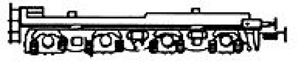 H0 Piko Ersatzteile D DR Dampflokomotive BR 03 117, Kohle, 2C1, Ep.III, Drehgestellblende, etc..................