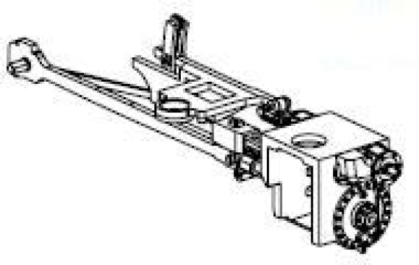 H0 Piko Ersatzteile D DB Dampflokomotive BR 78 134, 2C2, Ep.III, Zylinder mit Gestänge links, etc............