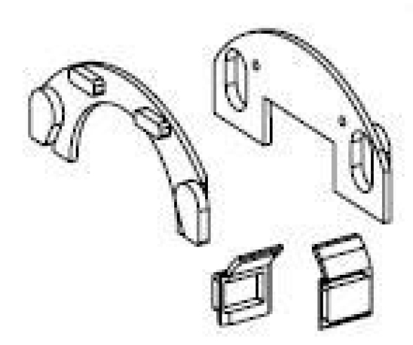 H0 Piko Ersatzteile D DB Dampflokomotive BR 78 134, 2C2, Ep.III, Fenster, etc............