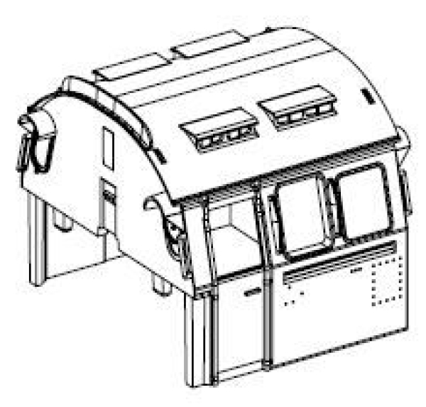 H0 Piko Ersatzteile D DR Dampflokomotive BR 83 1010, 1D2, Ep.IV, Führerhaus komplett, etc............