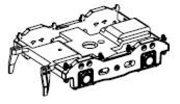 H0 Piko Ersatzteile D DR Dampflokomotive BR 83 1027- 8, 1D2, Ep.IV, Drehgestellblende mit Feder, etc................