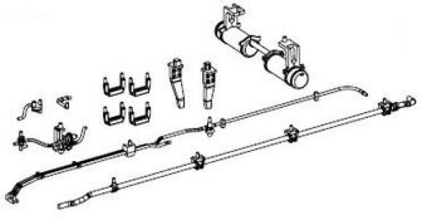 H0 Piko Ersatzteile D DB Dampflokomotive BR 03 088- 2, 2C1, Ep.IV, Anbauteile Tenderchassis, etc............