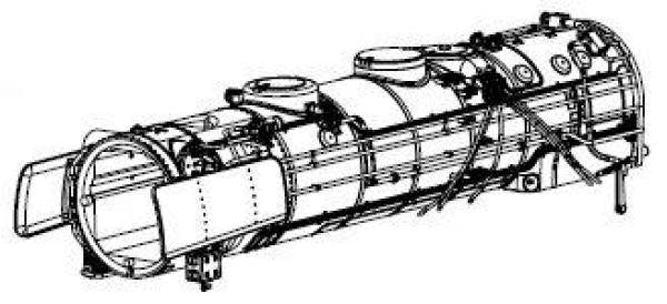 H0 Piko Ersatzteile D DB Dampflokomotive BR 62 002, 2C2, Ep.III, Kessel komplett, ohne Schornstein, etc............